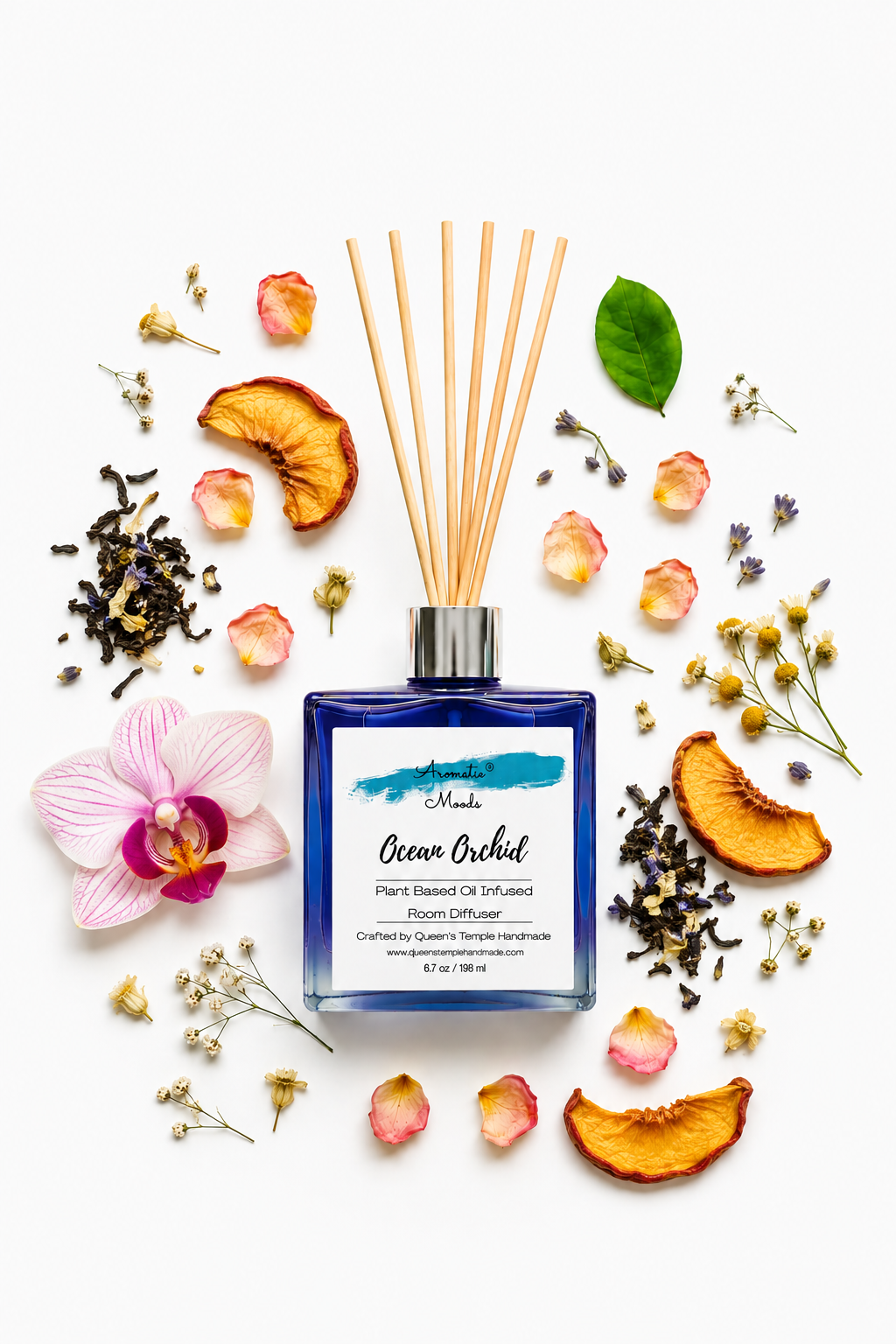 Aromatic Moods Reed Oil Diffusers  6.7 oz.
