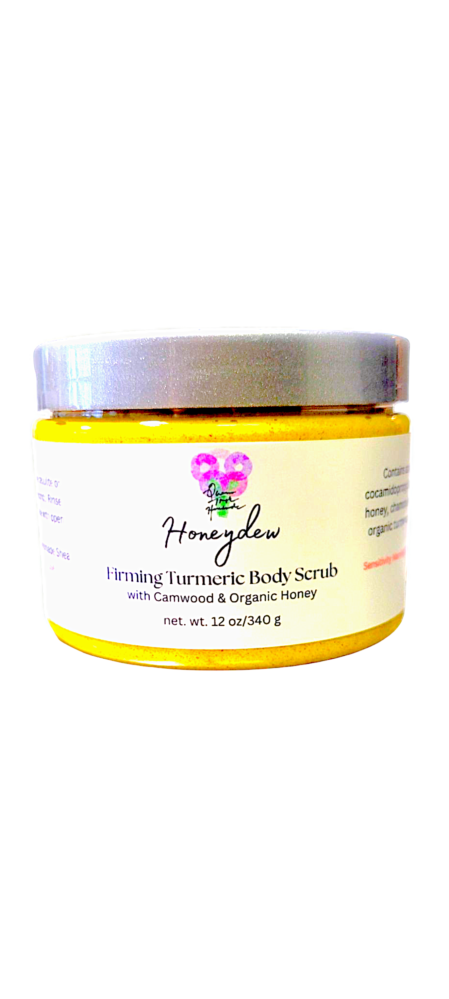 Honeydew Firming Turmeric Body Scrub 12 oz.